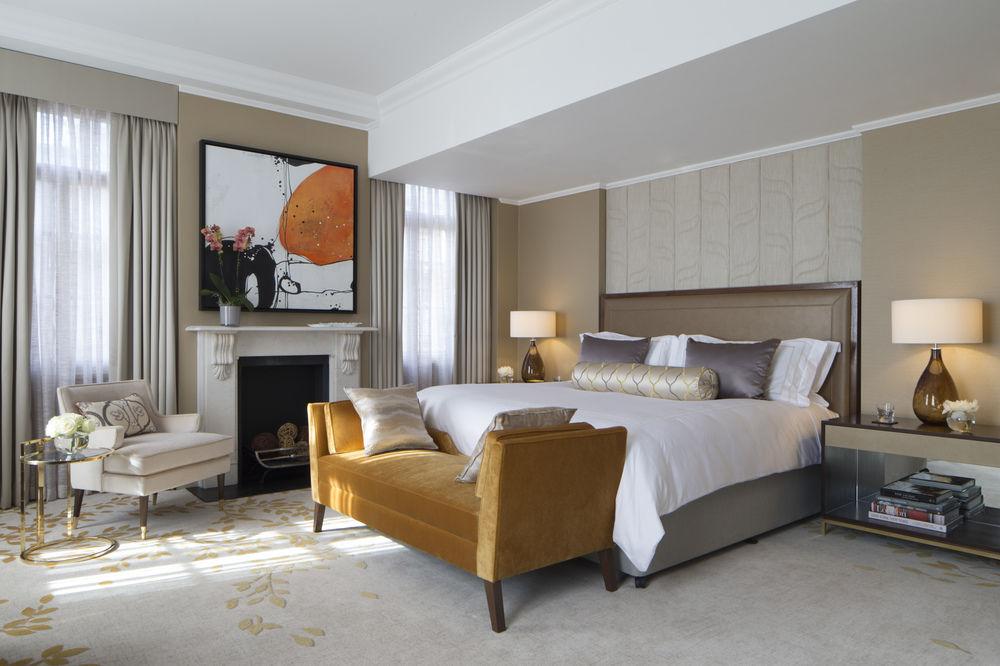 Hotel Jw Marriott Grosvenor House Londra Esterno foto A bedroom at the hotel