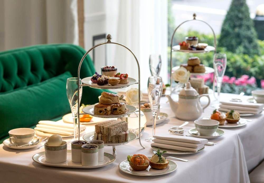 Hotel Jw Marriott Grosvenor House Londra Esterno foto Afternoon tea at the InterContinental London Park Lane